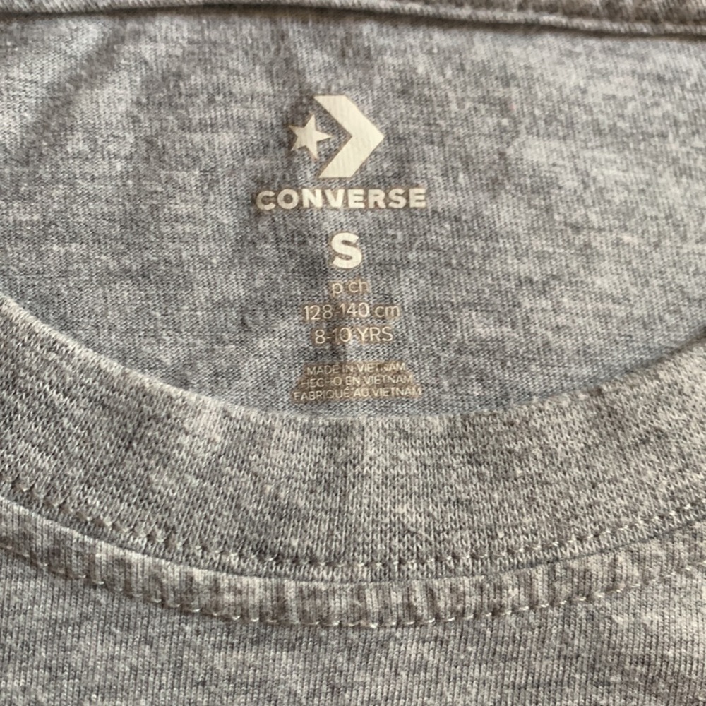 Boys Converse Tee Shirt, Size Small - Picture 3 of 5